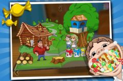 free iPhone app Hansel et Gretel de Grimm ~ Livre pop-up interactif en 3D