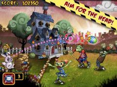 free iPhone app Zombie Scramble