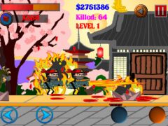 free iPhone app Ninja Gun Bros