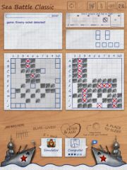 free iPhone app Sea Battle Classic - HD free iPhone app Sea Battle Classic - HD