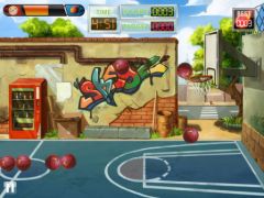 free iPhone app Basketball Toss