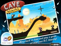 free iPhone app Cave Bowling