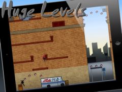 free iPhone app iTraceur - Parkour / Freerunning Platform Game