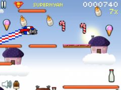 free iPhone app Nyan Cat: Lost In Space