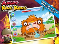 free iPhone app Angry King Kong