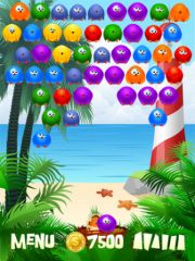 free iPhone app Bubble Birds HD