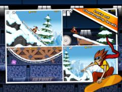 free iPhone app iStunt 2 - Snowboard