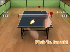 free iPhone app Virtual Table Tennis HD