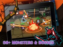 free iPhone app Heroes vs Monsters