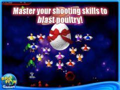 free iPhone app Chicken Invaders 2: The Next Wave Christmas Edition HD (Full)