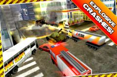 free iPhone app Traffic Panic 3D