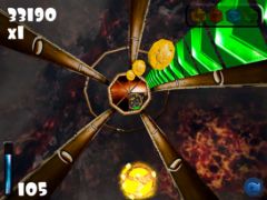 free iPhone app Tunnel Ball 3D