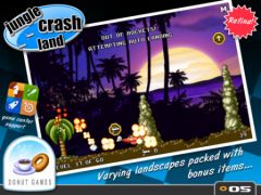 free iPhone app Jungle Crash Land