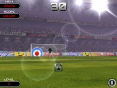 free iPhone app Flick Soccer! HD