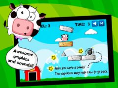 free iPhone app Cow Balloon