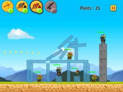 free iPhone app Troll Blaster - Physics Strategy and Puzzle Game