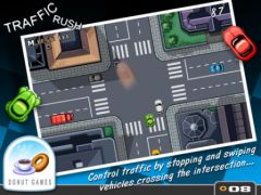 free iPhone app Traffic Rush