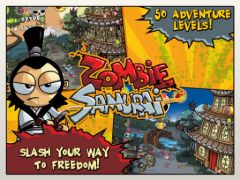 free iPhone app Zombie Samurai HD