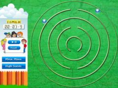 free iPhone app Maze Balls