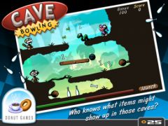 free iPhone app Cave Bowling