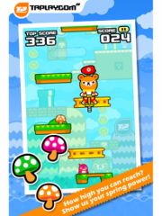 free iPhone app Tap Tap Spring - Tappi Bear