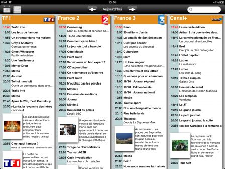 la une programme tv