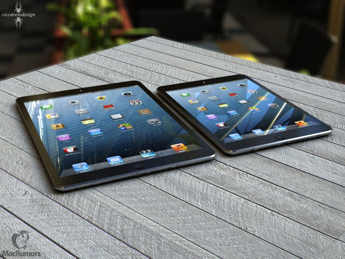 Superbes rendus 3D de ce que devrait être le futur iPad (5eme