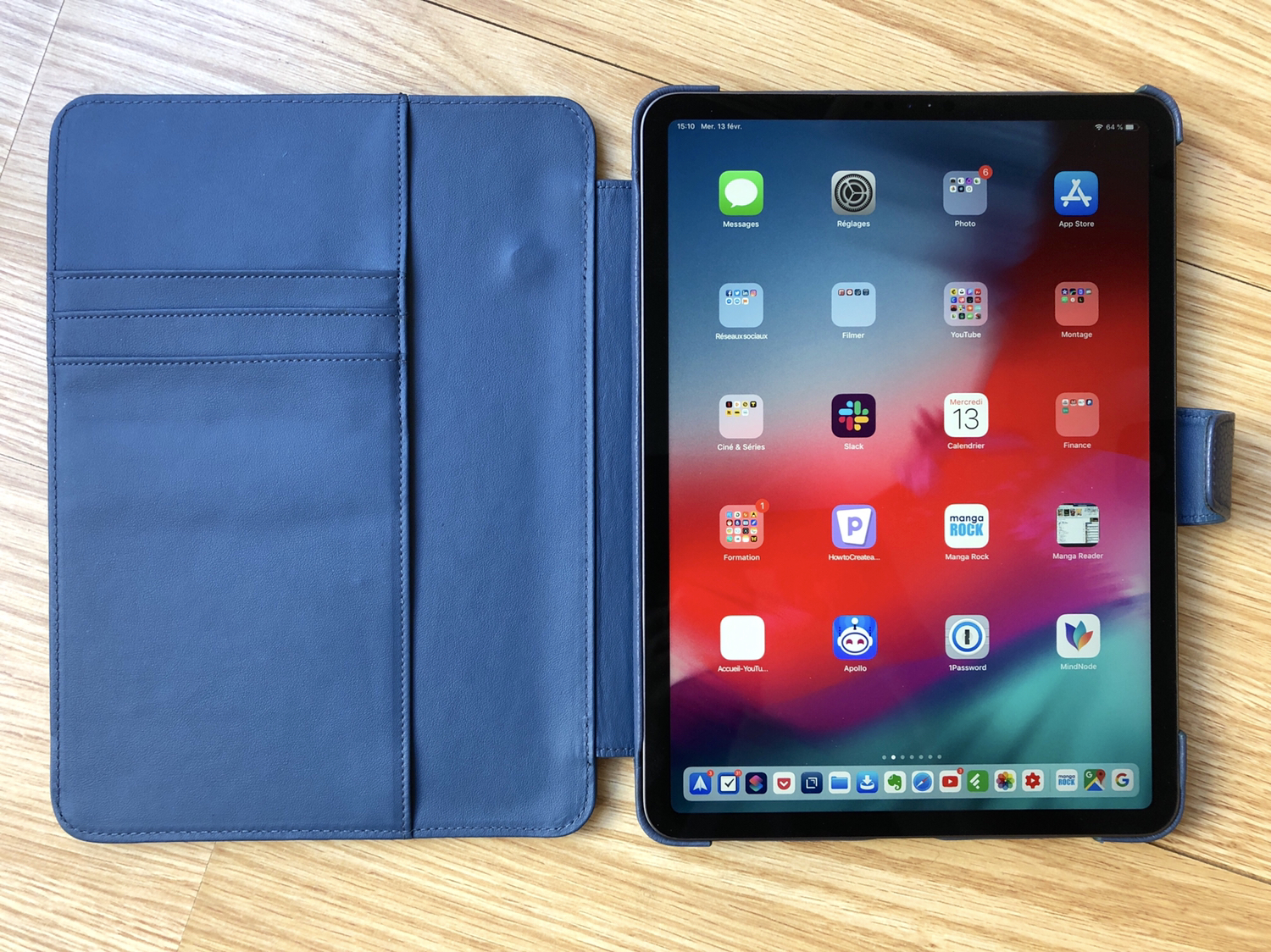 Housses, coques et étuis Apple iPad Pro 12.9 (2017) en cuir - Noreve